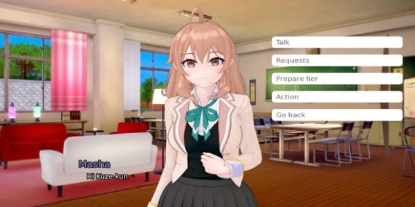 与阿尔雅一起生活 Living With Alya 版 操作界面 专题图 1